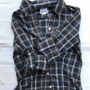 Converse Brand lightweight plaid button up